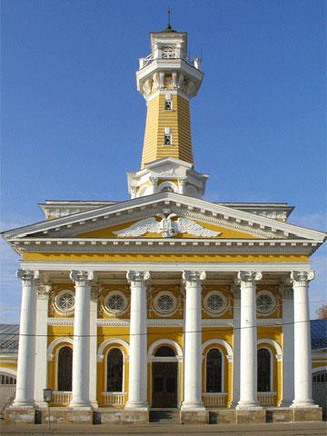 Россия. Кострома. Пожарная каланча 1823-1826 гг. Архитектор П.И.Фурсов
